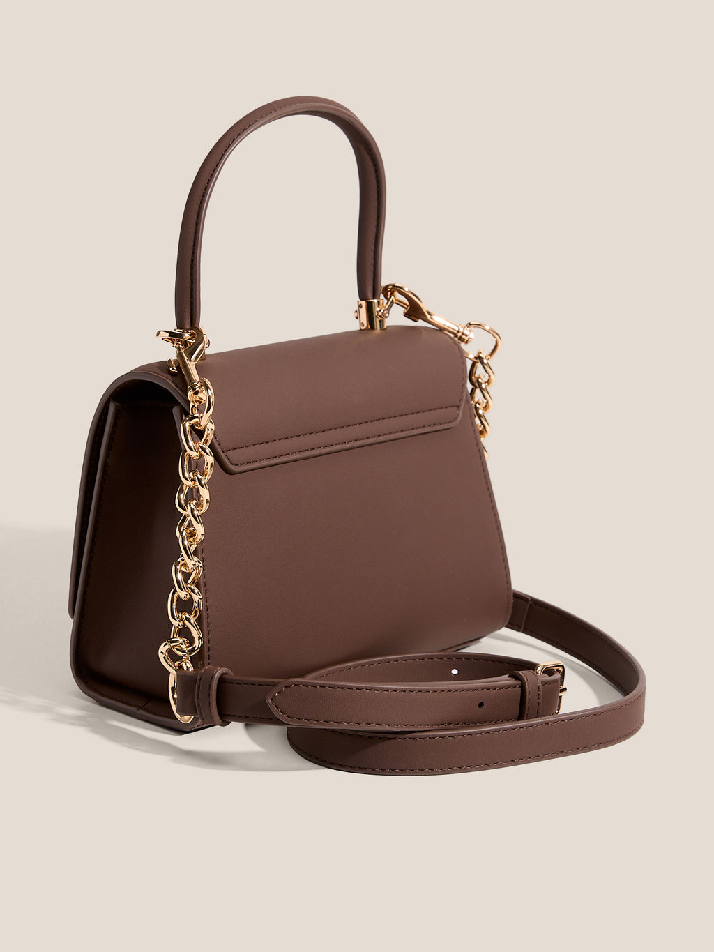 Женская сумка с ручкой LOVE MOSCHINO BOLD LOVE Артикул 4560952, темно-коричневый  фото 3