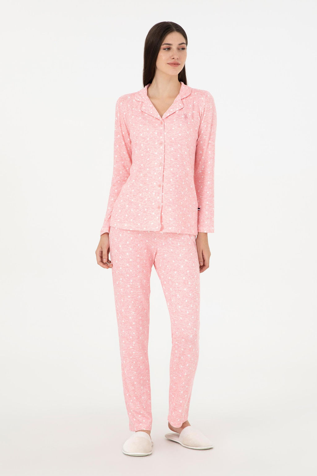 Kad_n Pembe Pijama Tak_m_