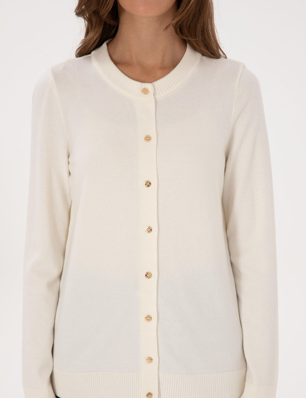 Ekru Slim Fit Triko H_rka - Pierre cardin фото 6