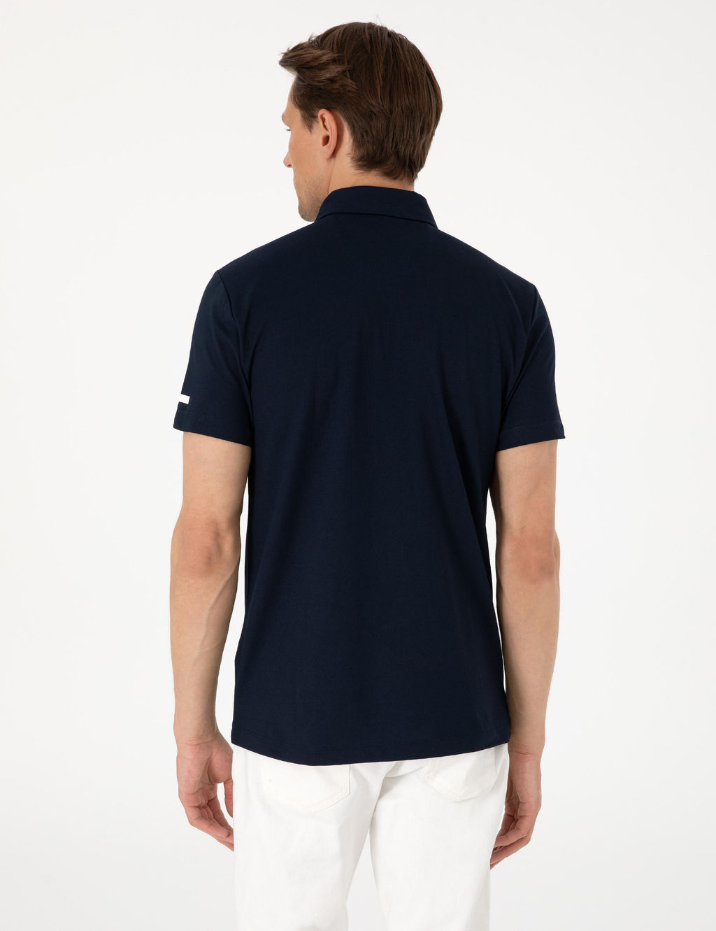 Lacivert Ultralight Kuma_ Slim Fit Polo Yaka Ti__rt