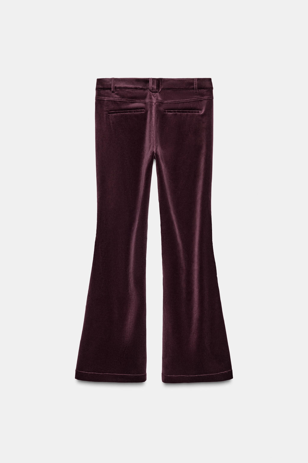 FLARE VELVET TROUSERS ZW COLLECTION - Zara фото 7