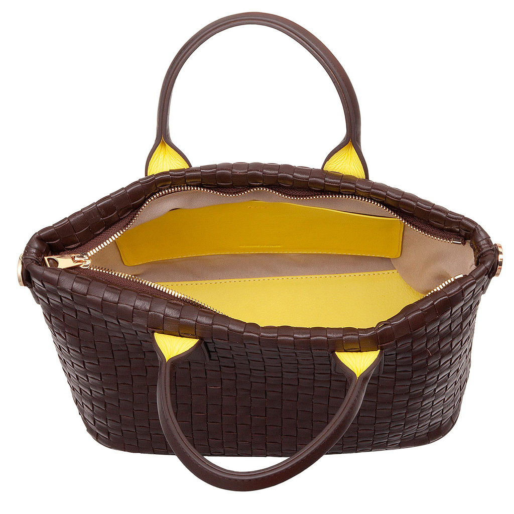 Итальянская женская сумка DuDu Bags серии Jaqueline | кофейно-коричневый - Dudubags фото 4