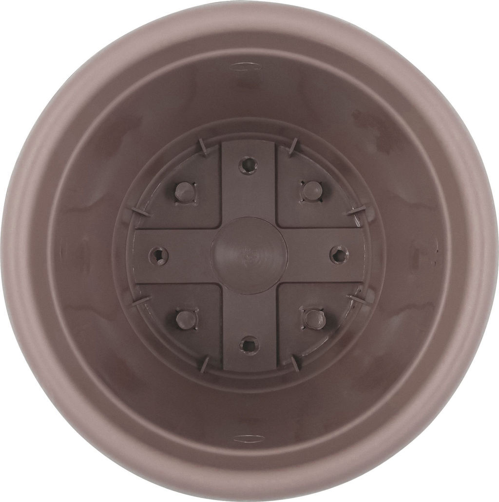 Горшок для цветов InGreen Aphrodite D 430 mm, 25,8л с подставкой №8, французский платан IG420811105 - Пластик репаблик фото 3