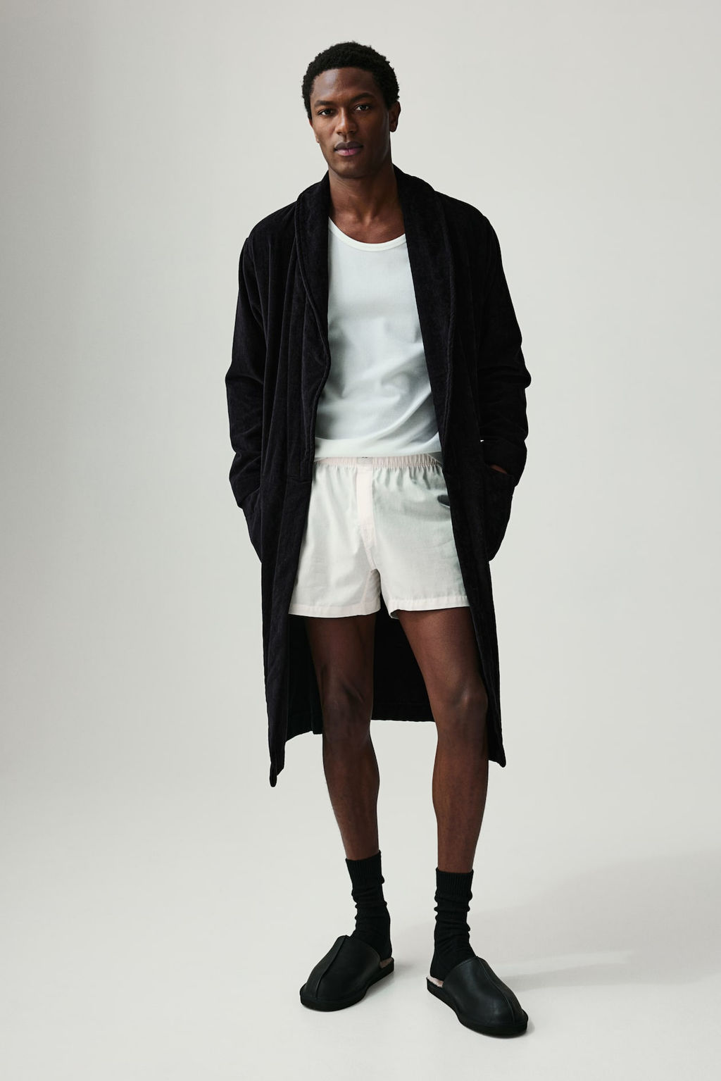 Terry dressing gown - H&m фото 4