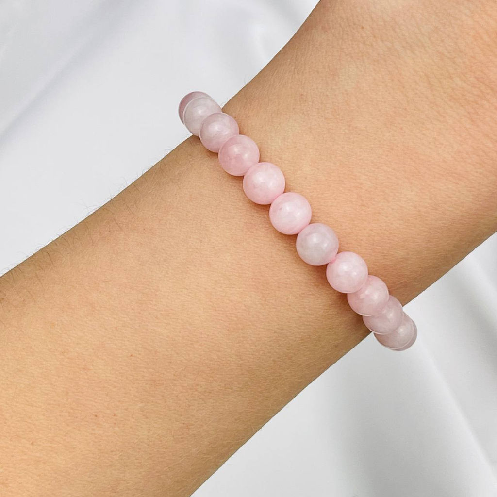 Браслет из мадагаскарского Розового кварца - Радуга самоцветов фото 2