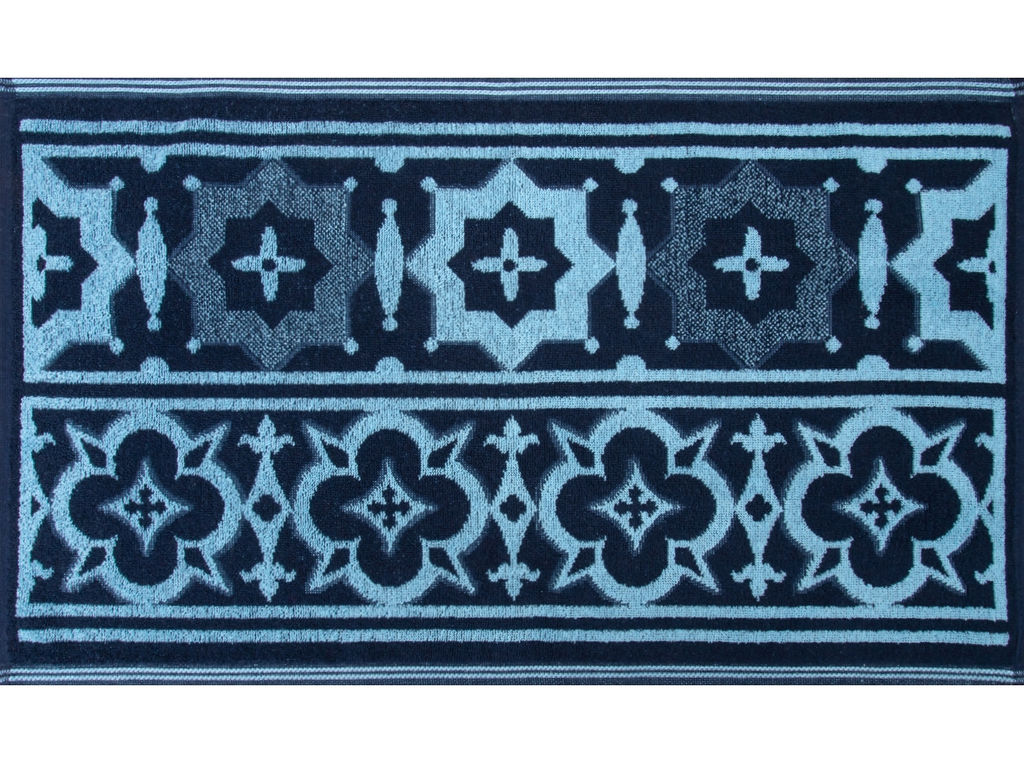 Полотенце 6с104.411ж1 Kleo(т.синий2) махровое 67х40см