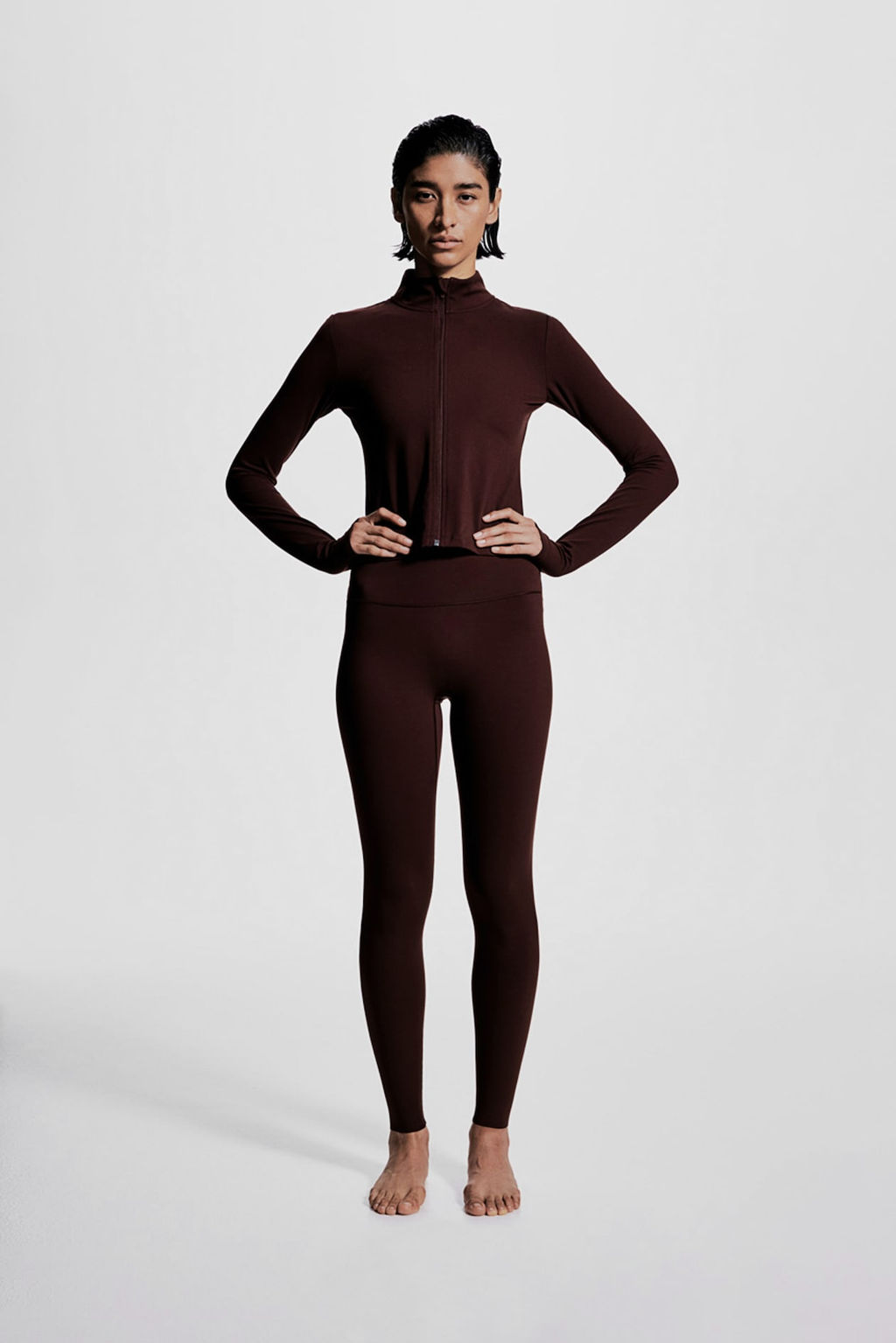 Chaqueta de deporte en SoftMove con cremallera - H&m фото 4