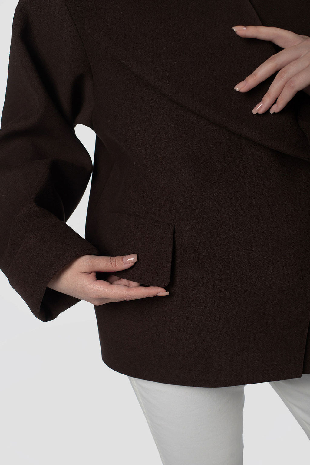 01-12192 Пальто женское демисезонное - El podio фото 7