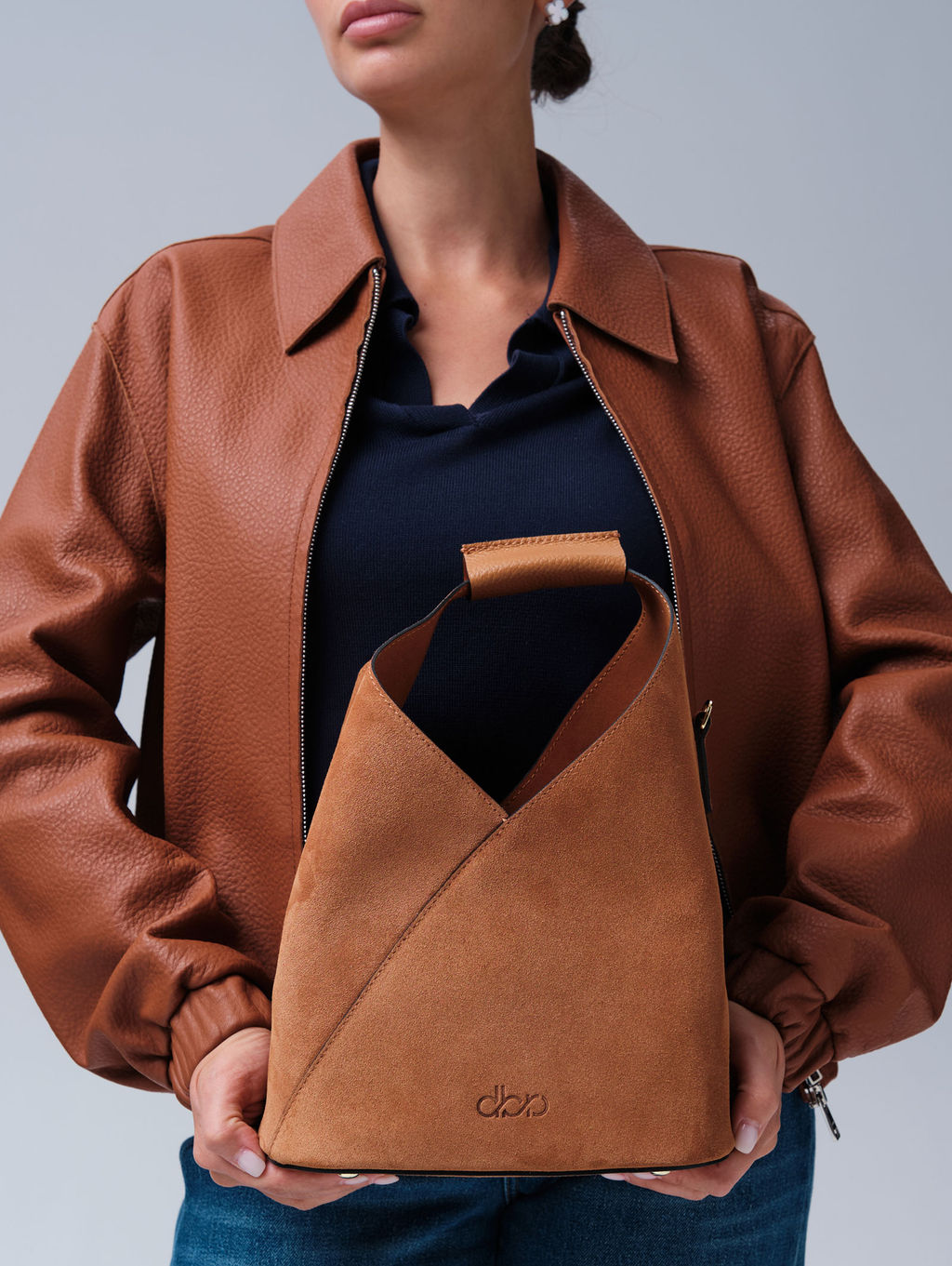 Замшевая сумка Rebecca DBR 31370 вуд  фото 2