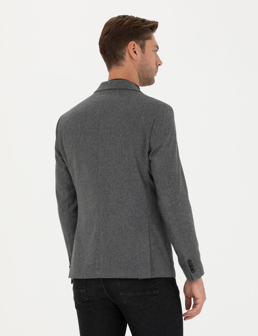F_me Slim Fit Y_n Kar___ml_ Ceket