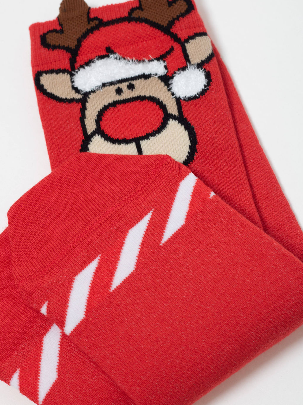 Цена за 2 пары. Носки новогодние красный - Conte elegant фото 4