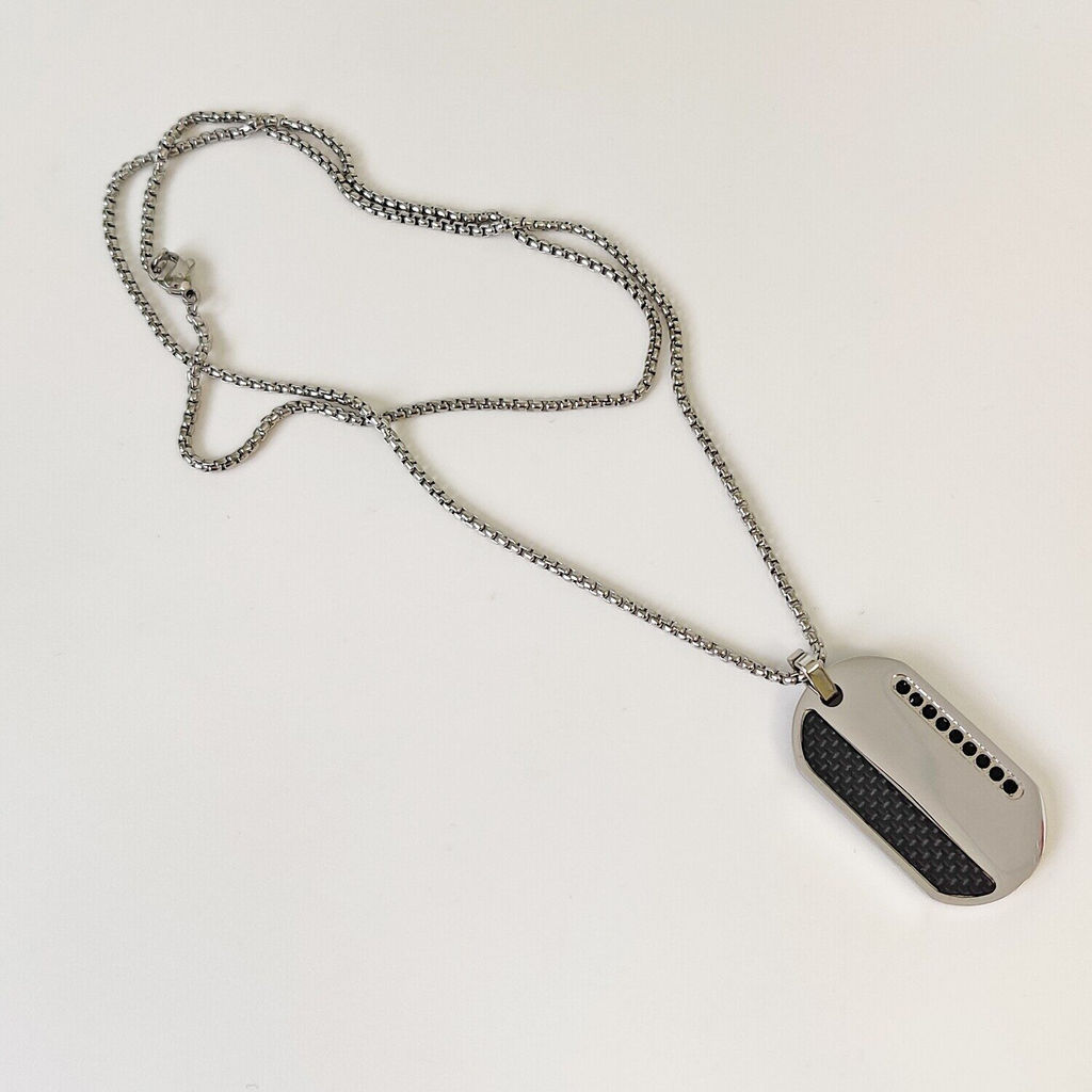 Кулон из стали на цепочке