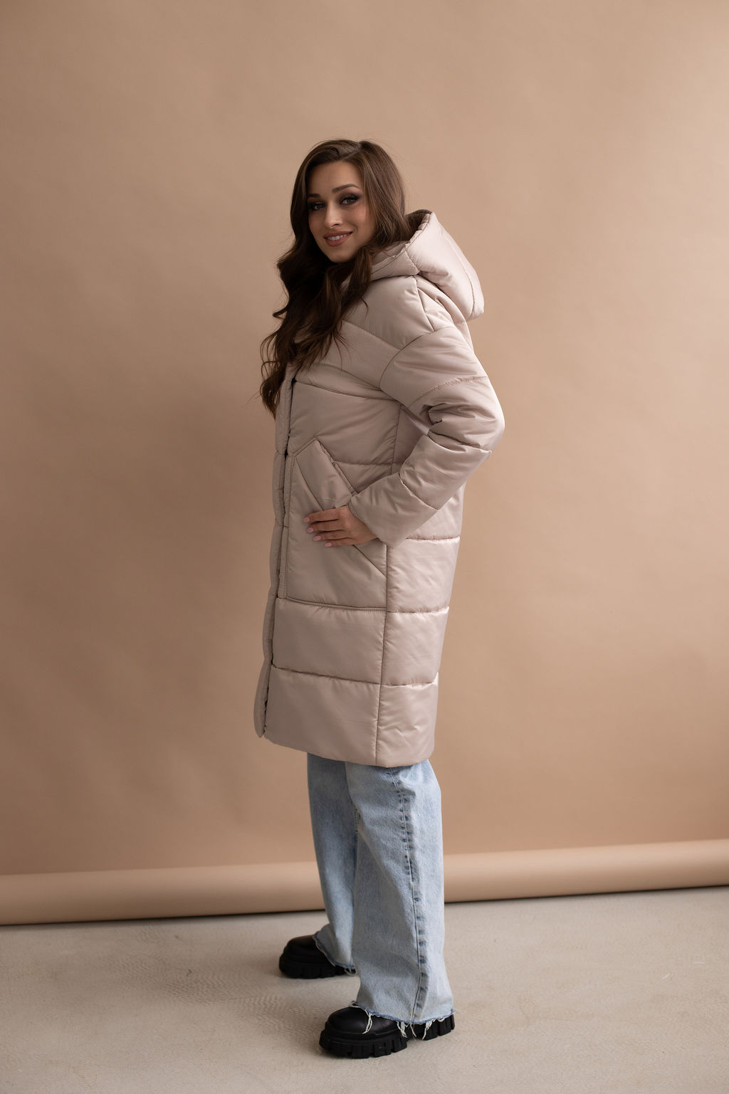 Куртка женская демисезонная 23982 (графит) - Kankan фото 14