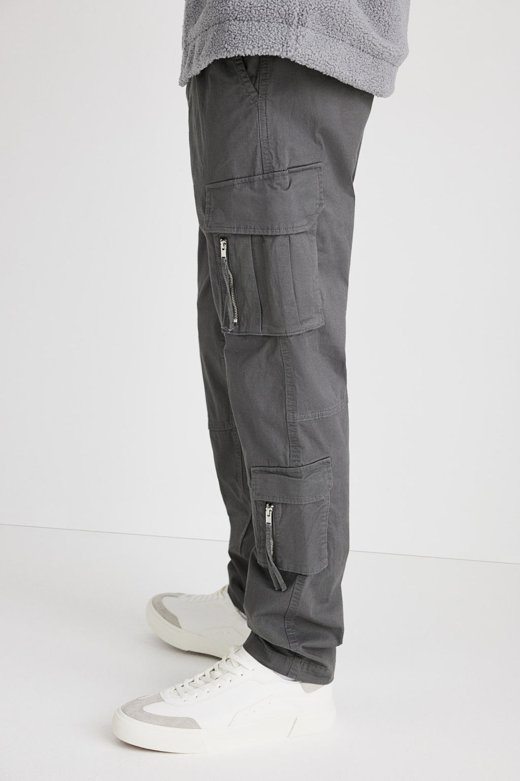 Pantalon cargo Slim Fit - H&m фото 3