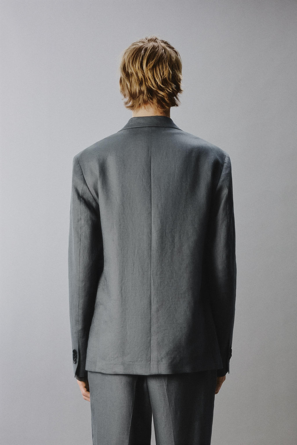 100% LINEN SUIT BLAZER - Zara фото 12