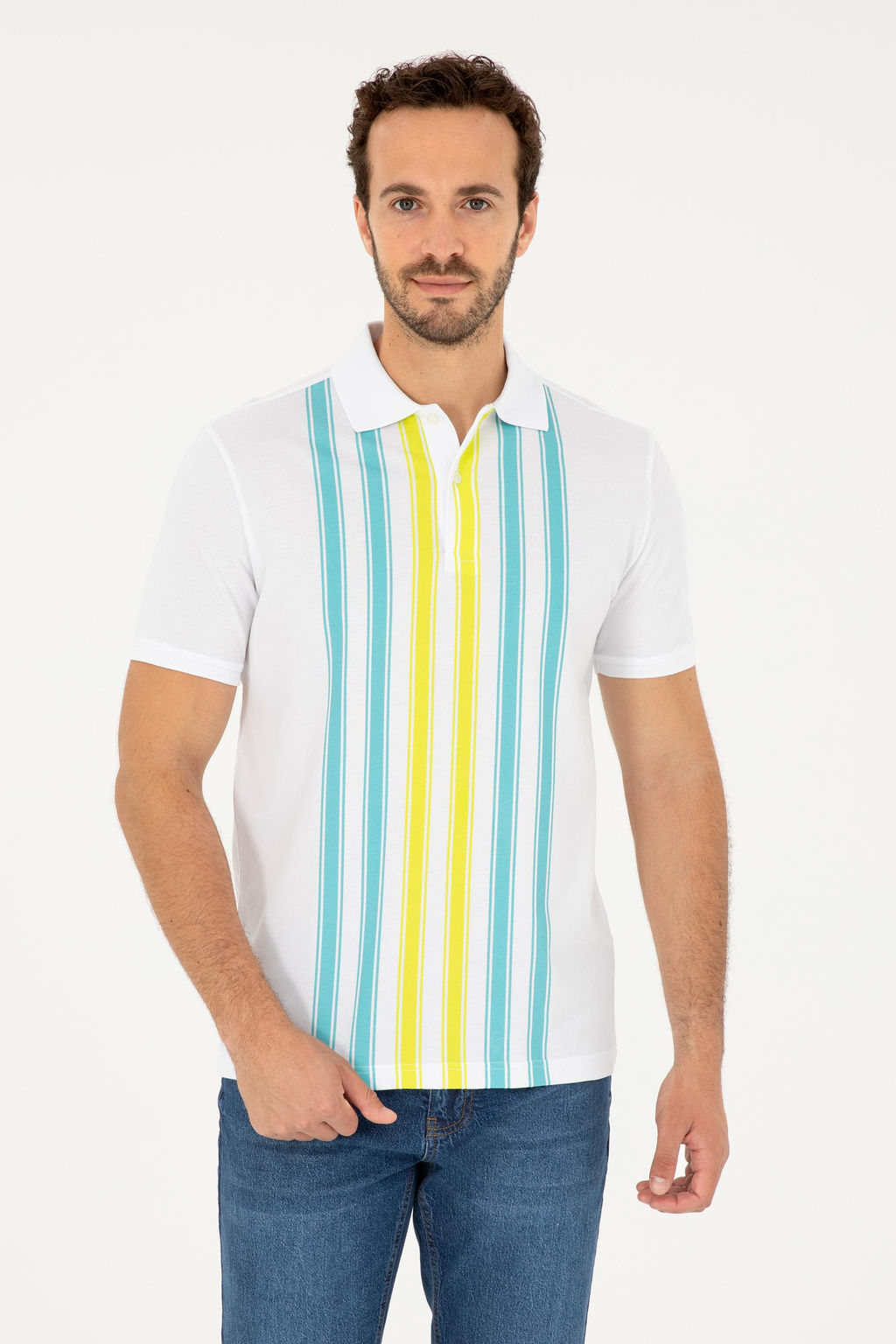 U. S. Polo Assn / Мужская белая футболка - U.s. polo assn фото 8