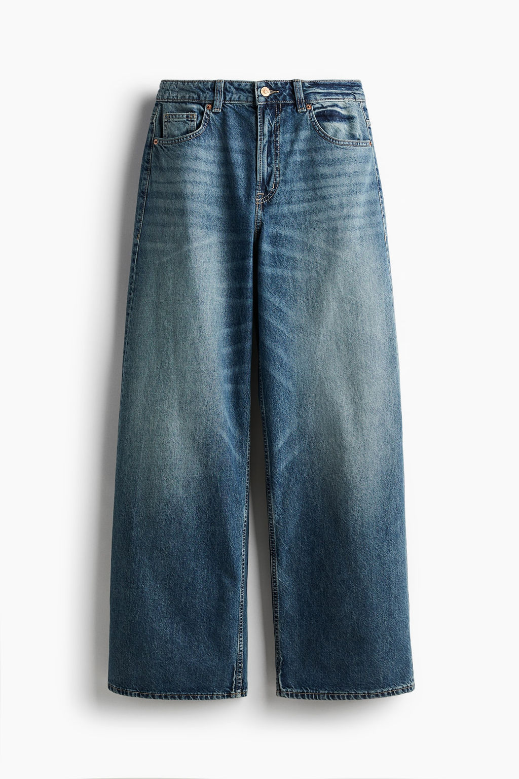 Baggy Regular Jeans - H&m фото 5