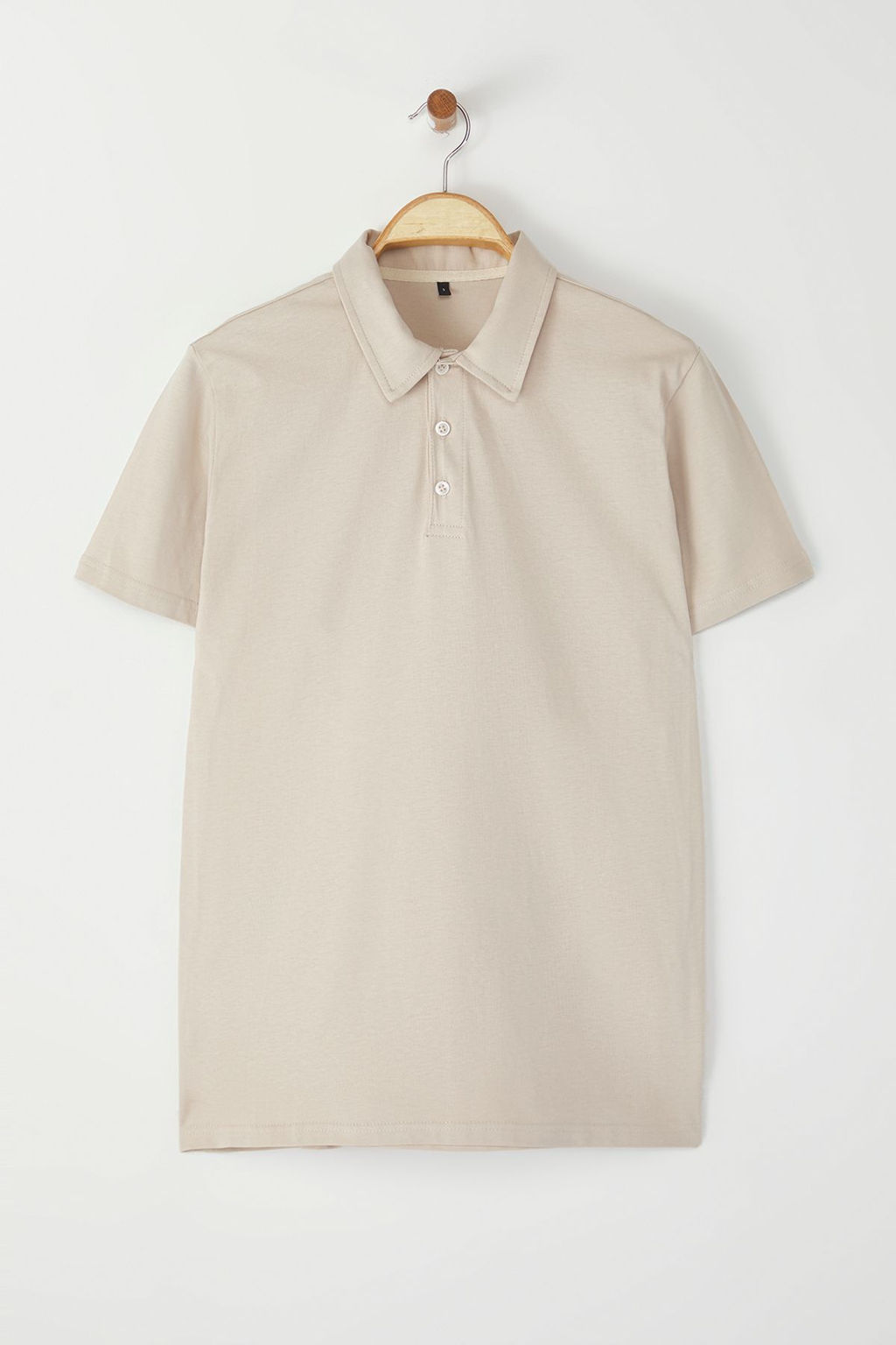 Lacivert Regular/Normal Kesim Basic %100 Pamuk Suprem K?sa Kol Polo Yaka T-shirt TMNSS25PO00001