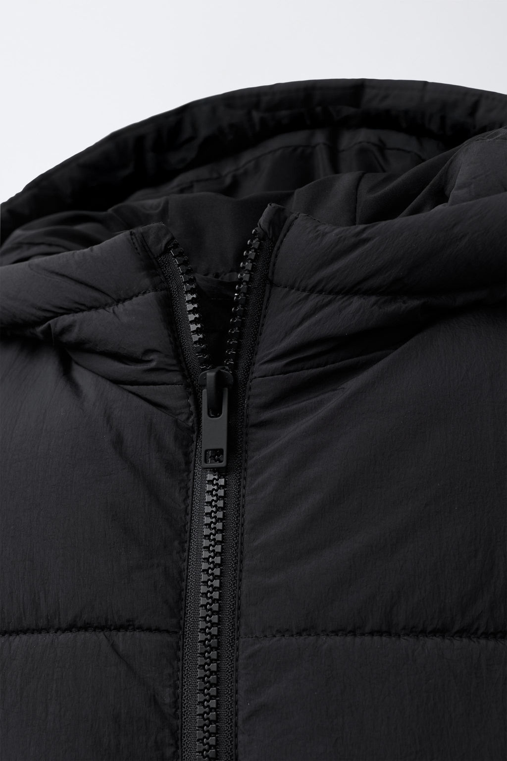 HOODED PADDED GILET - Zara фото 4