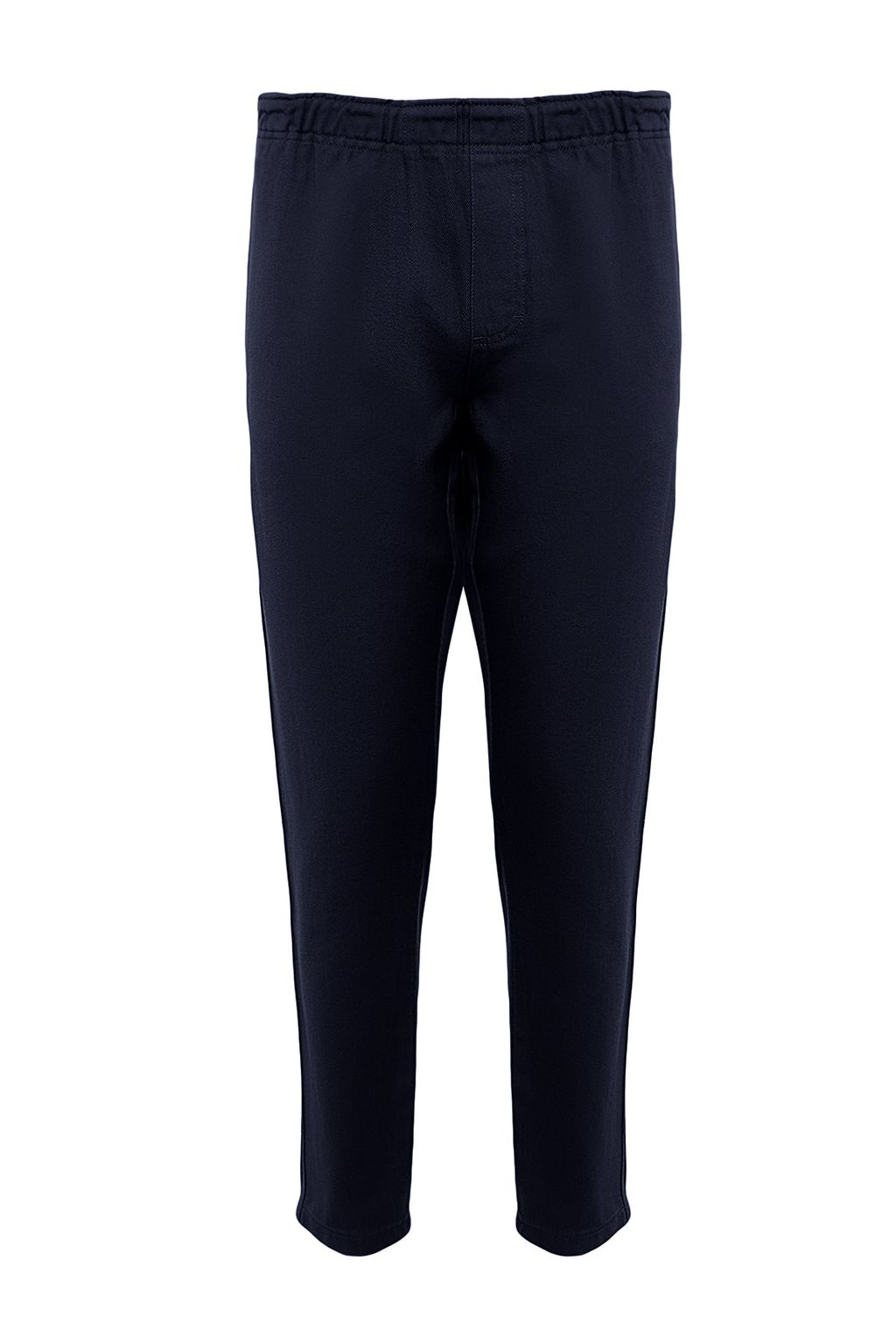 Lacivert Regular Fit Lastik Belli Gabardin Pantolon TMNSS23PL00033 - Trendyolmilla фото 7