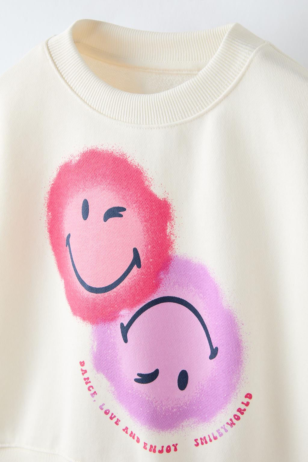 SMILEYWORLD ® BASKILI SWEATSHIRT - Zara фото 3
