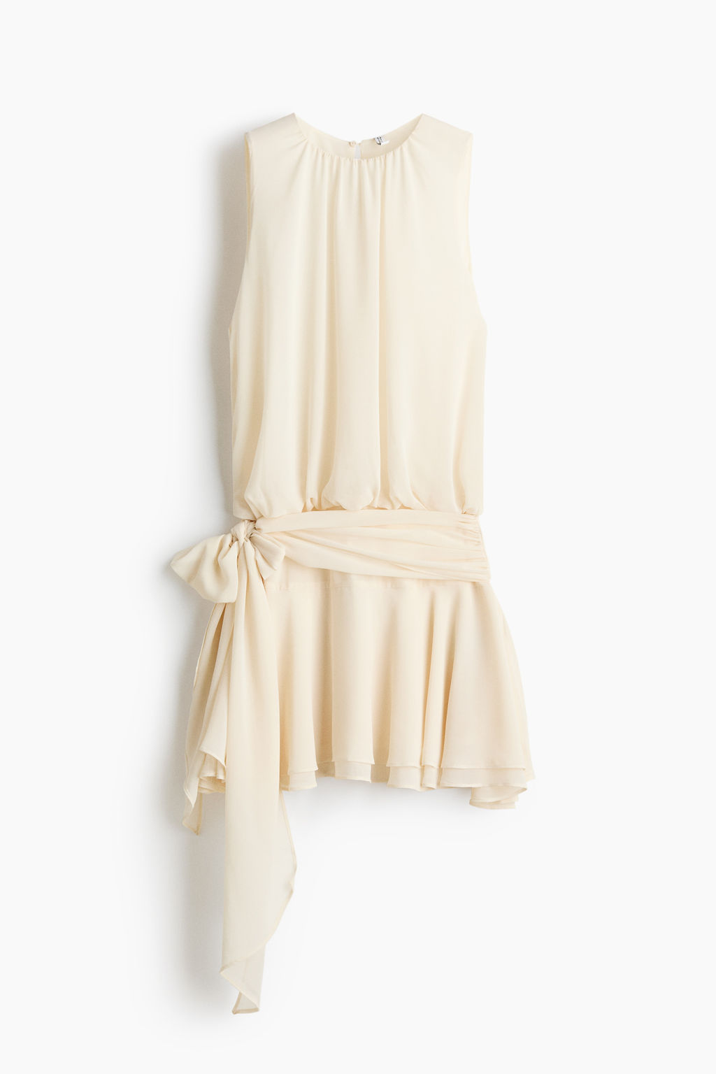 Vestido de gasa con lazada - H&m фото 8