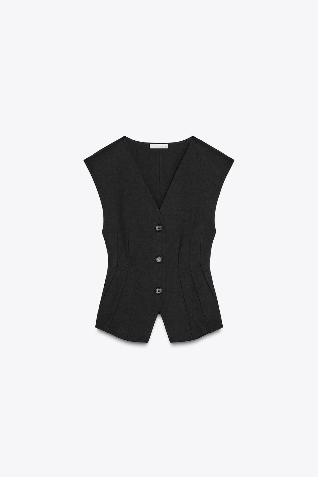INTERLOCK SLEEVELESS TOP - Zara фото 17
