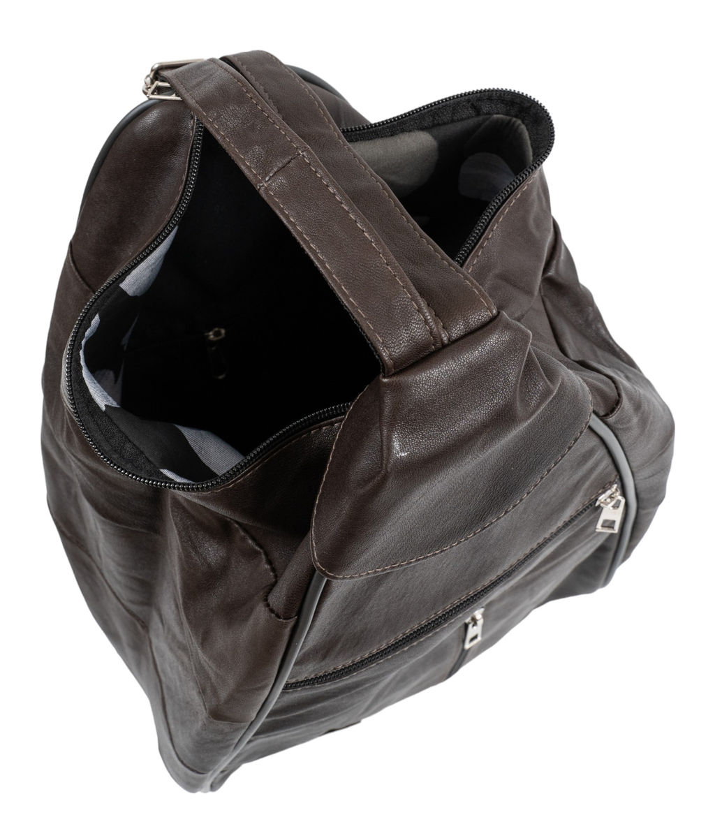 Сумка-рюкзак женская из телячьей кожи