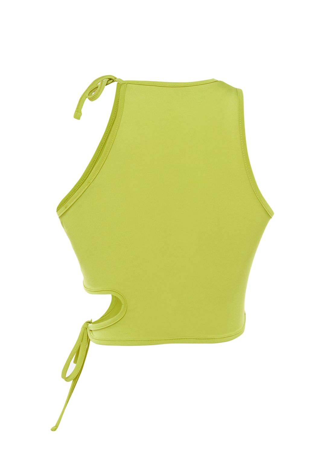 Yag Yesil Crop Orme Pencere/Cut Out Detayl? Bluz TPRSS23BZ00026 - Trendyolmilla фото 8