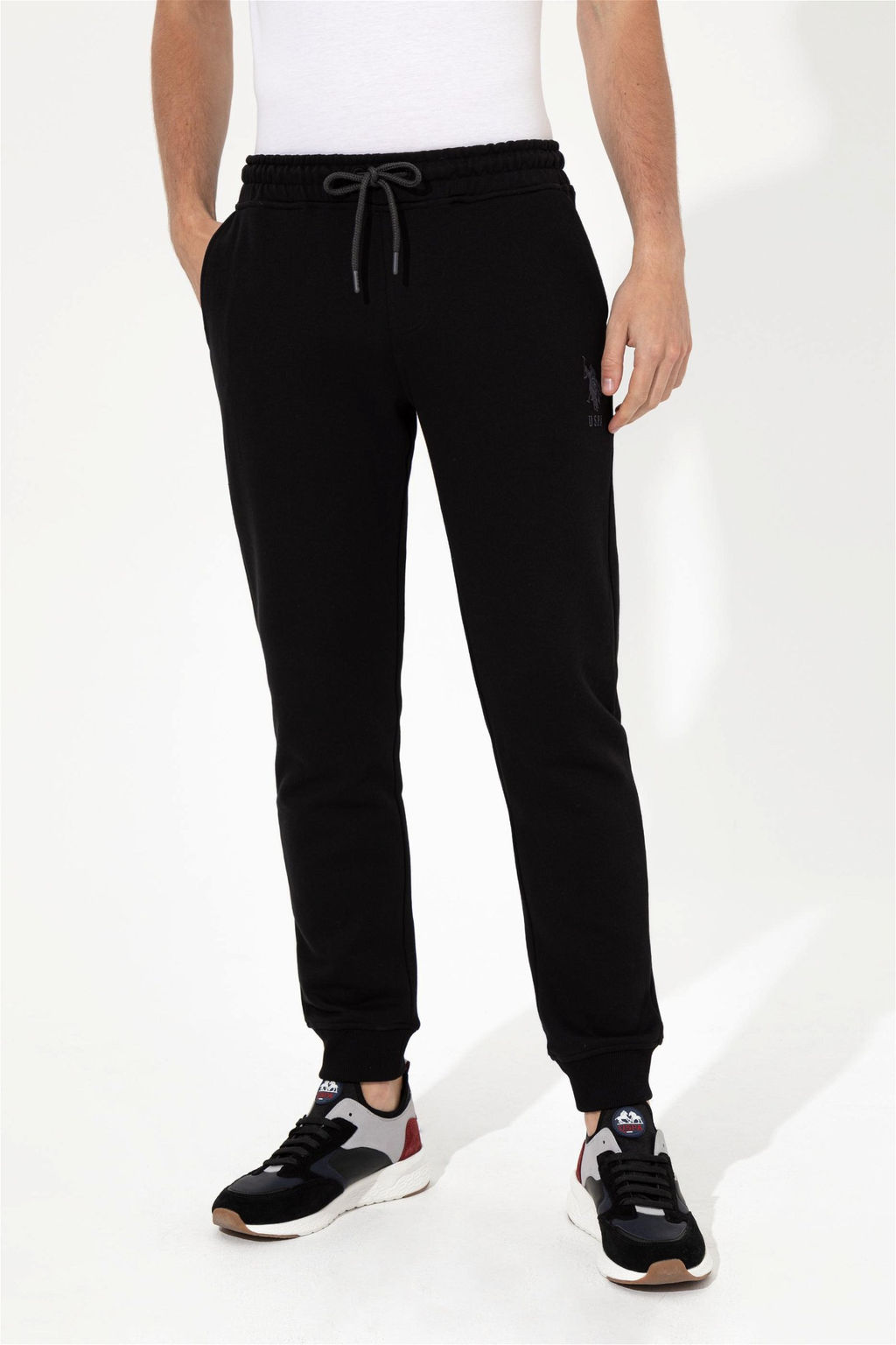 Мужские черные спортивные штаны - U.s. polo assn фото 3