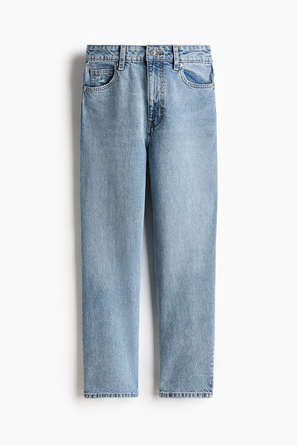 Mom Slim Fit High Waist Ankle Jeans - H&m фото 8