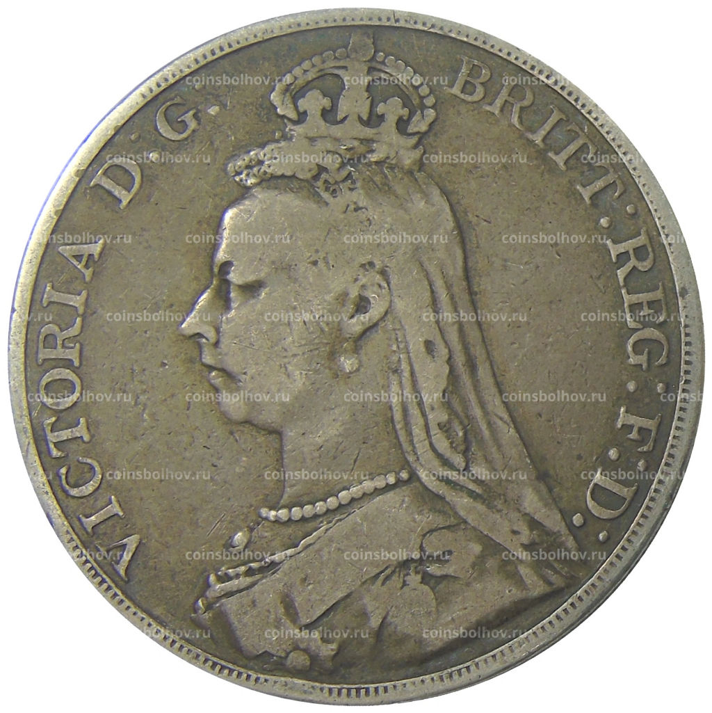 1 крона 1889 года Великобритания