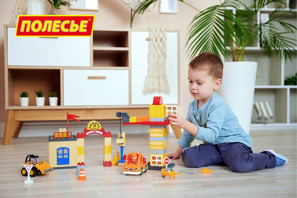 Конструктор Макси - Строительная фирма (90 элементов) (в коробке) - Полесье фото 8