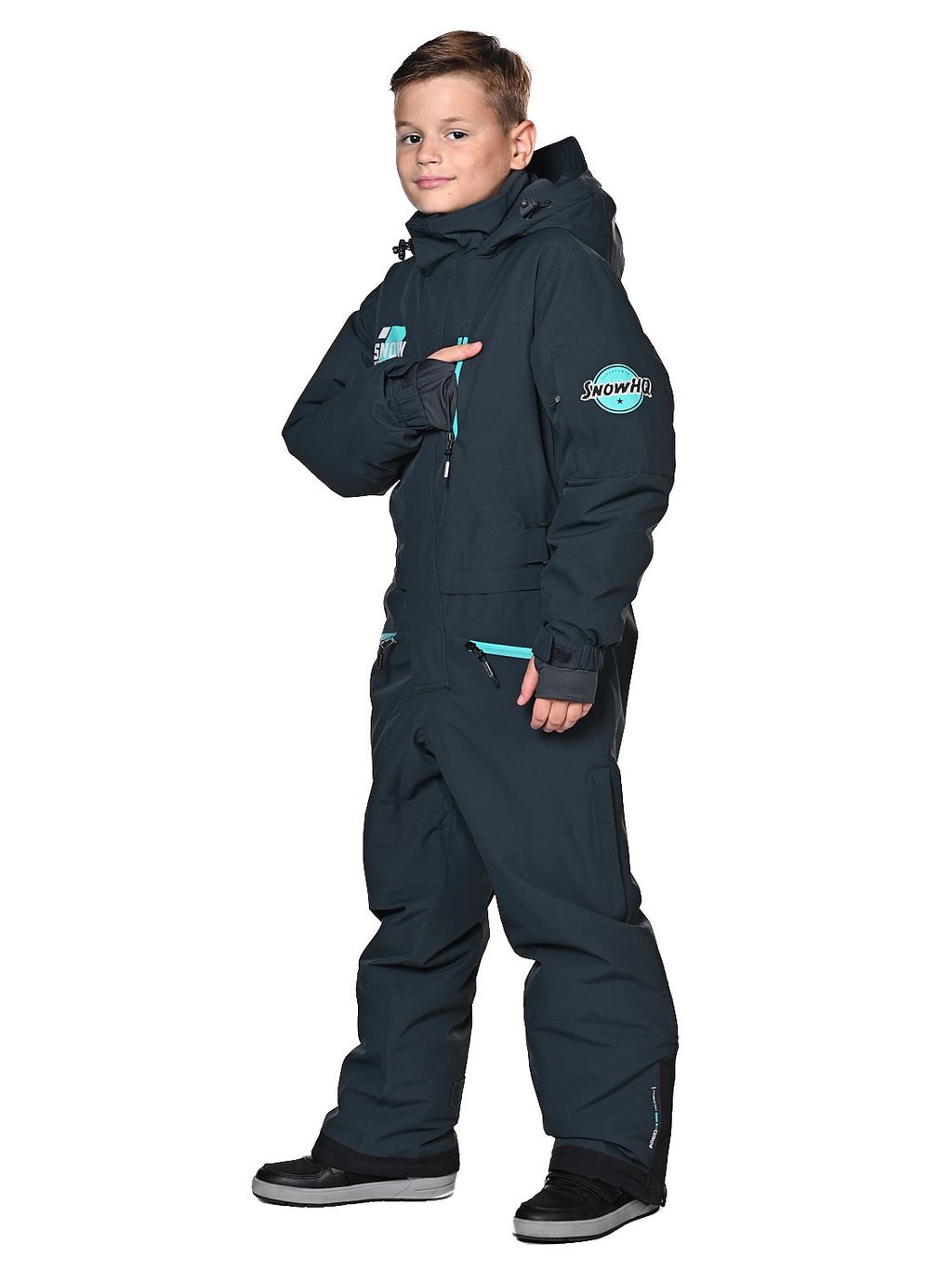 Комбинезон T-9070 Серый