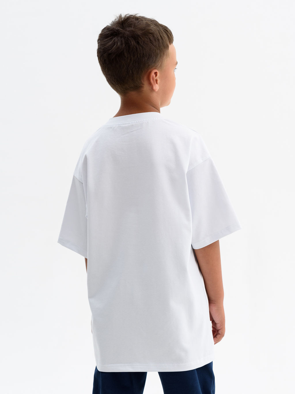 Футболка Оверсайз белая 2241 (1) - Росхалат фото 7