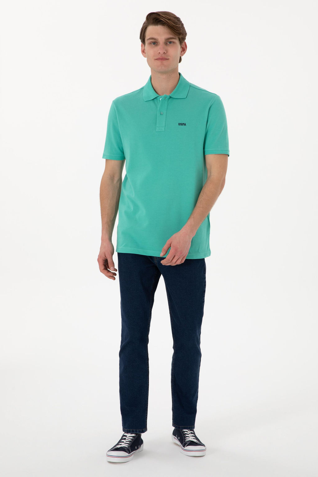 Erkek Polo Yaka Mint Basic Ti__rt Sepette S_rpriz _ndirim - U.s. polo assn фото 5