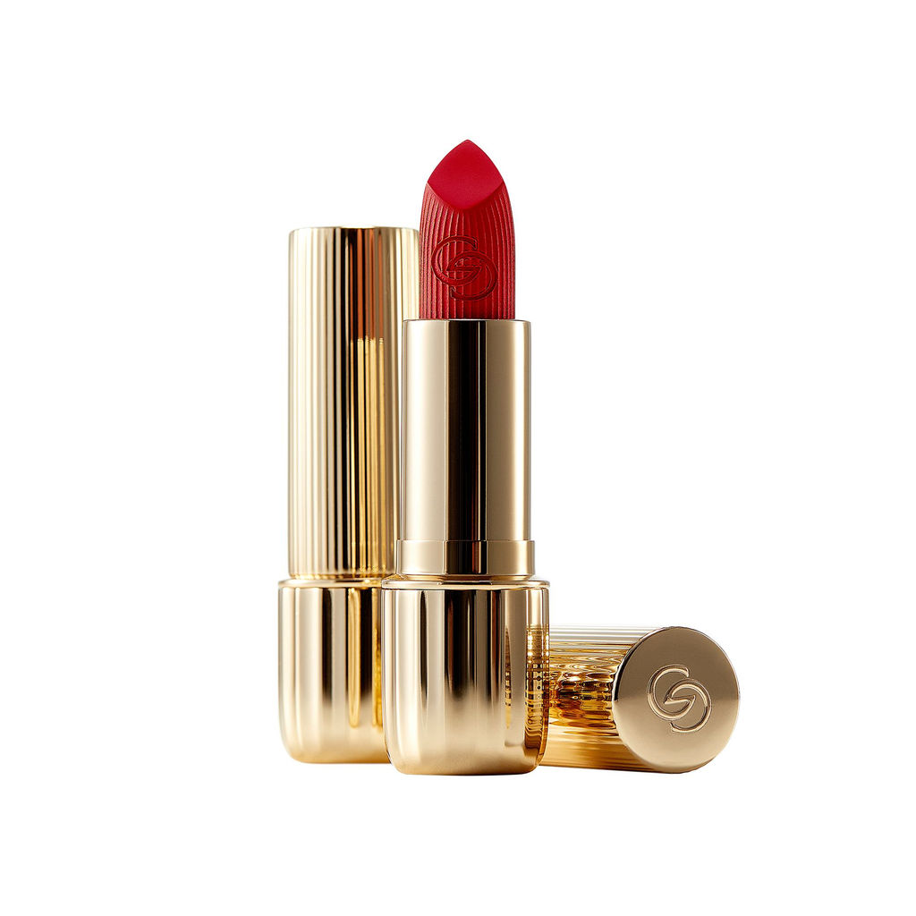Матовая помада с эффектом сияния Giordani Gold SPF 25_Романтический Красный - Oriflame фото 2