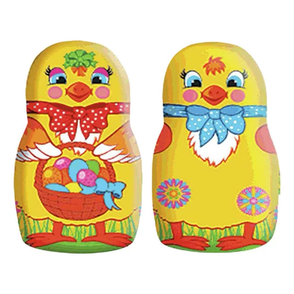 35 г Забавные цыплята (УТ4503) вес 35 г (Шоколадный Мир)