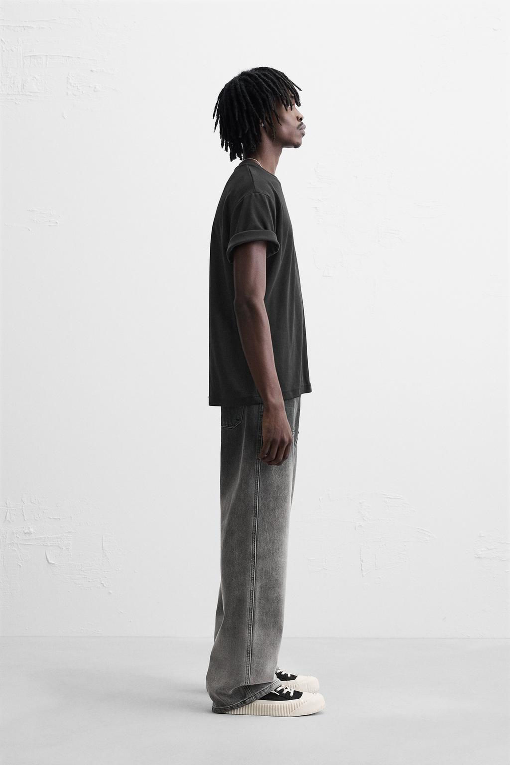 DEGRADADO FLARED FIT JEANS - Zara фото 4