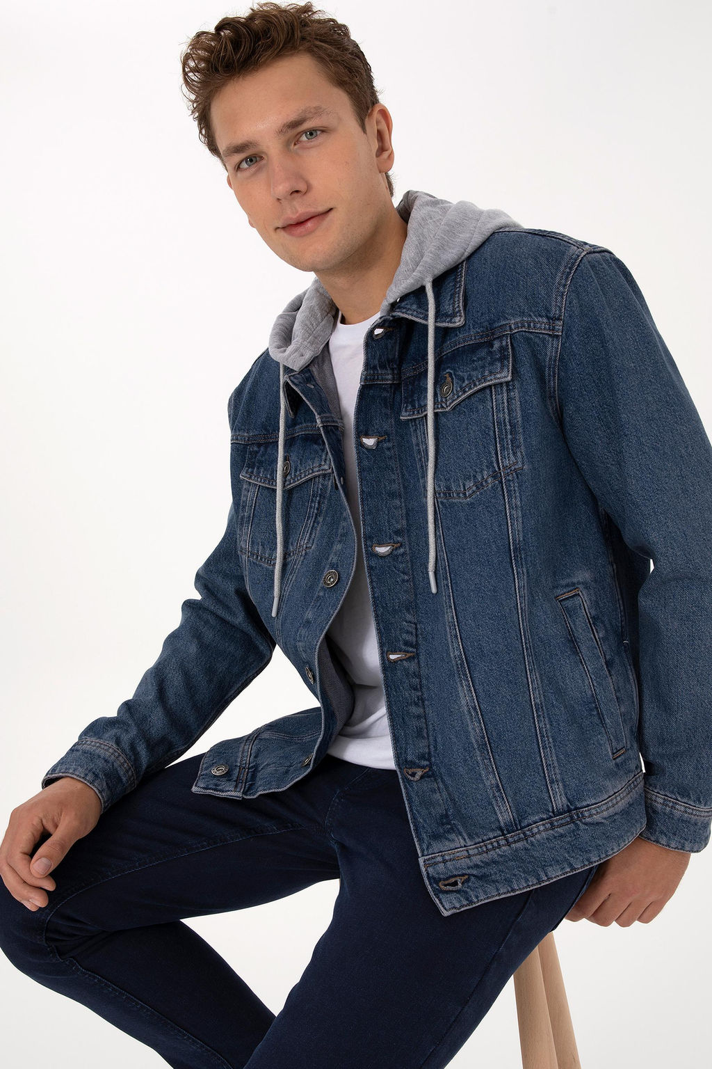 Erkek Koyu Mavi Jean G_mlek - U.s. polo assn фото 4