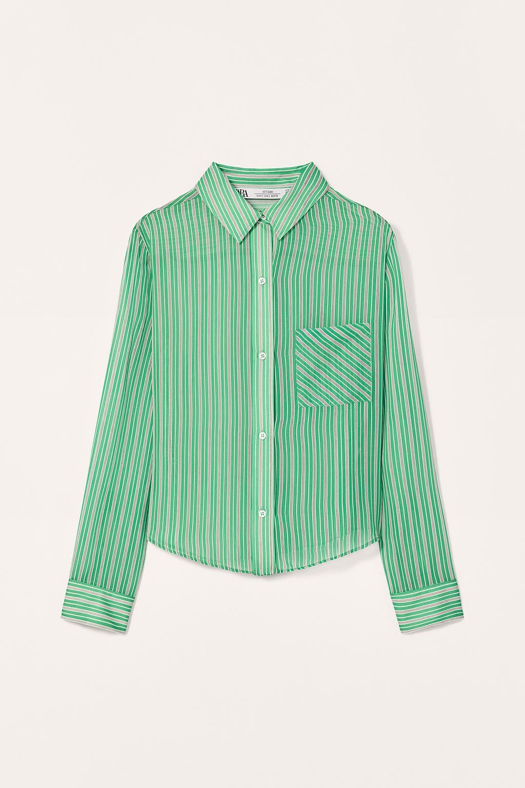 SLIM STRIPED LIMITED EDITION SHIRT - Zara фото 5