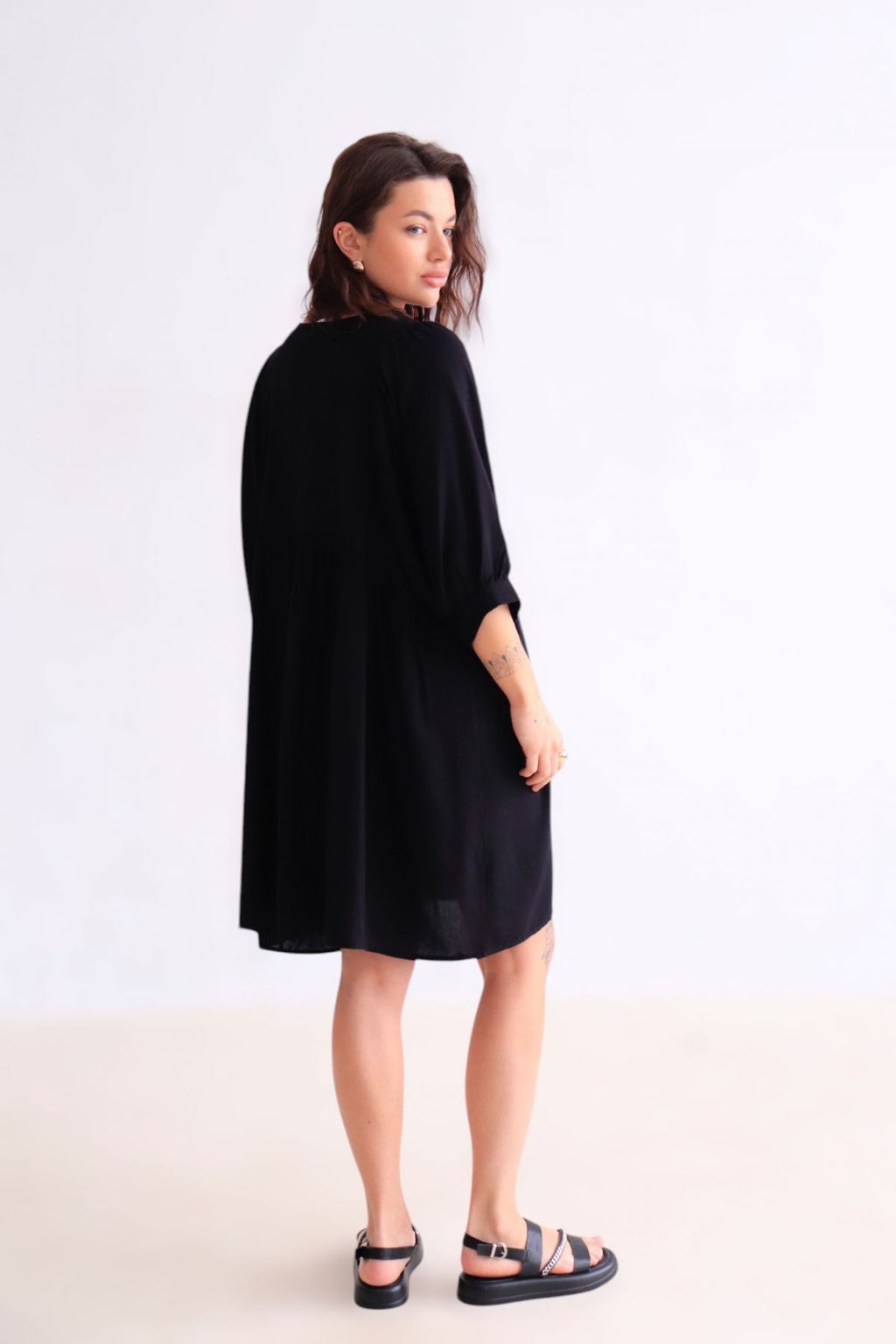 Martichelli Платье чёрное фото 3