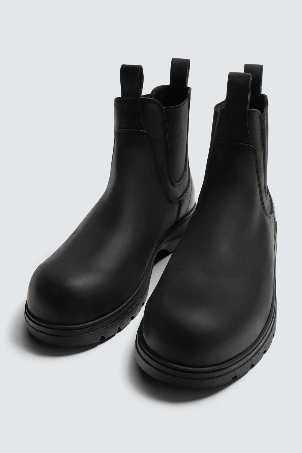 LEATHER CHELSEA BOOTS - Zara фото 6