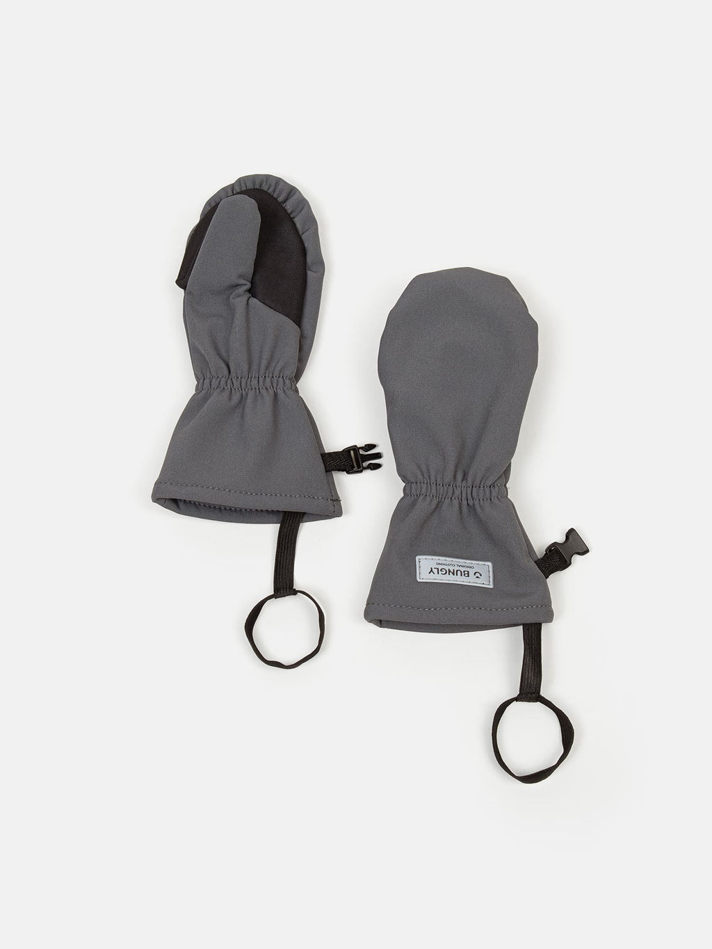 Варежки Softshell Графит - Bungly фото 4