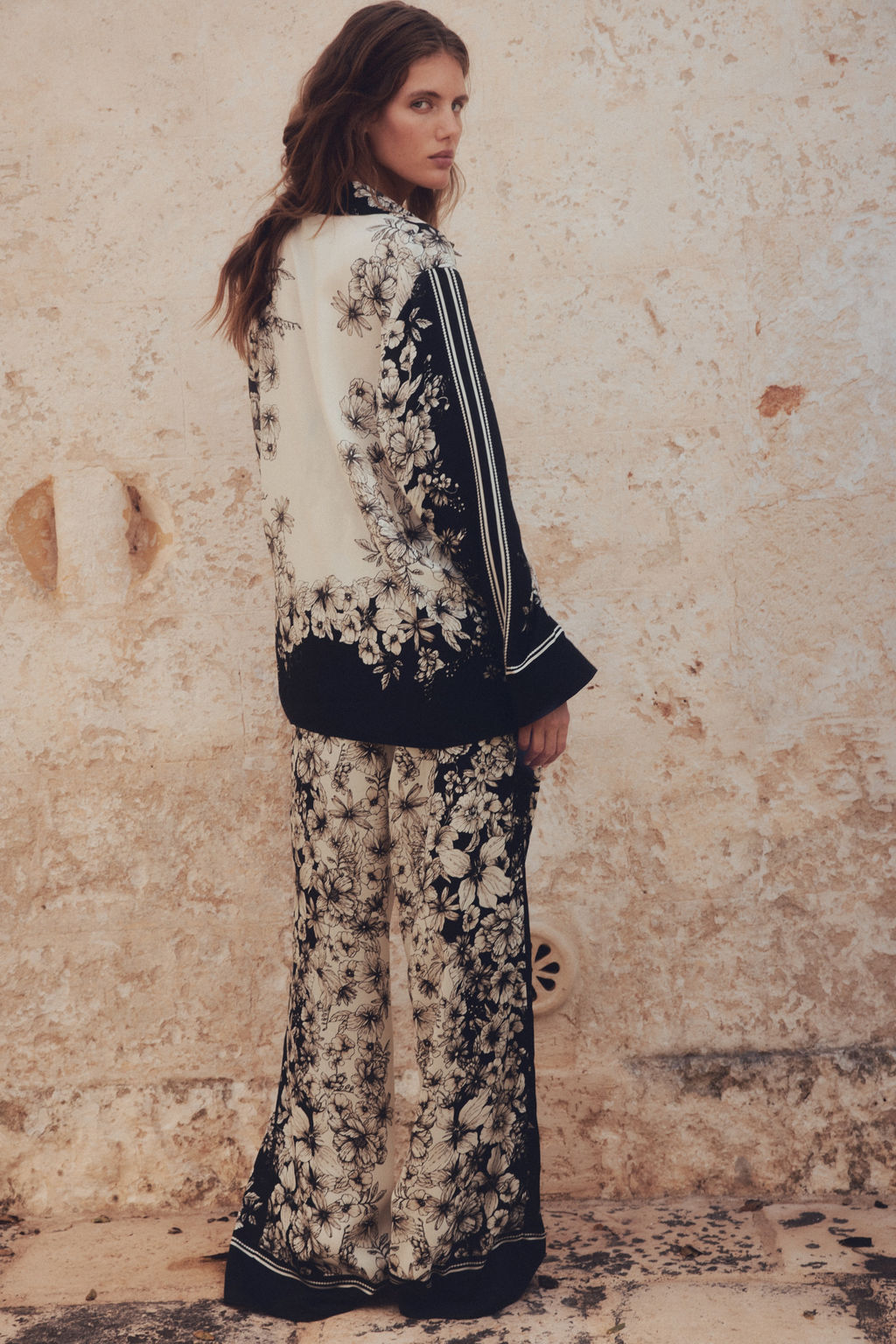 Pantal?n estampado con cord?n de ajuste - H&m фото 4