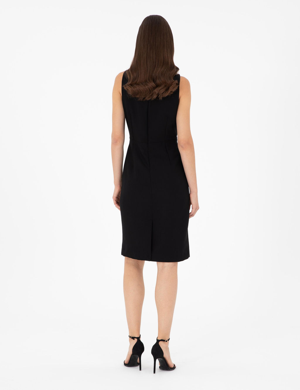 Siyah Slim Fit Dokuma Elbise - Pierre cardin фото 5