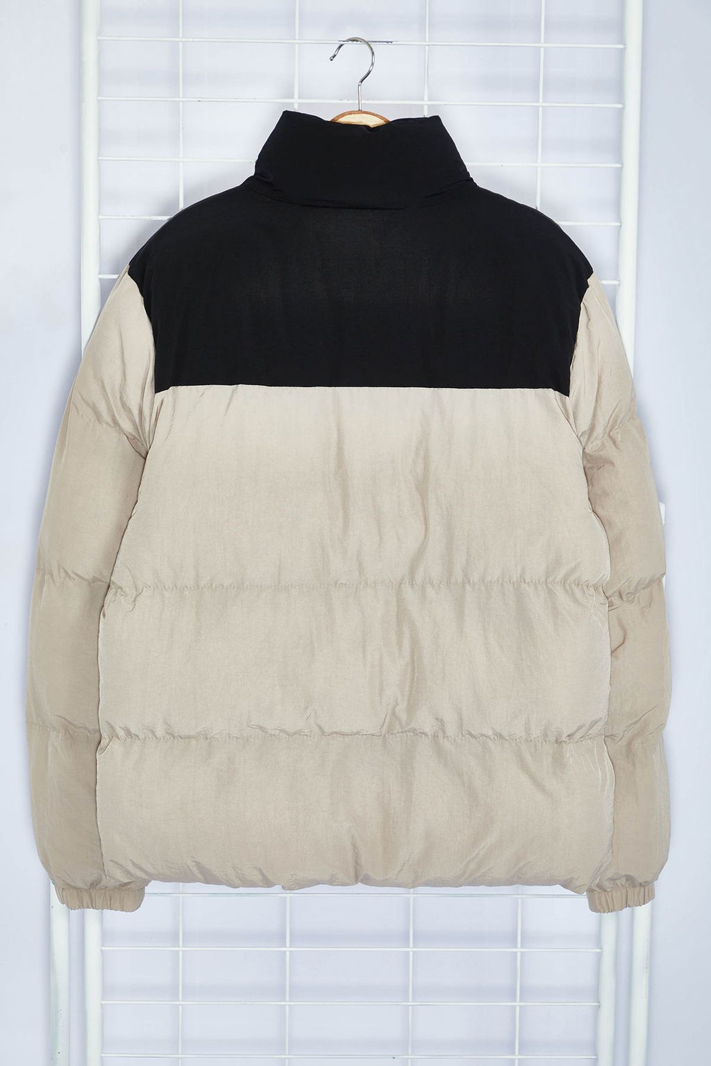 TRENDYOL MAN Erkek Mint Taslan Regular Fit Renk Bloklu Dik Yaka K?sl?k Mont TMNAW25MO00006 - Trendyolmilla фото 8