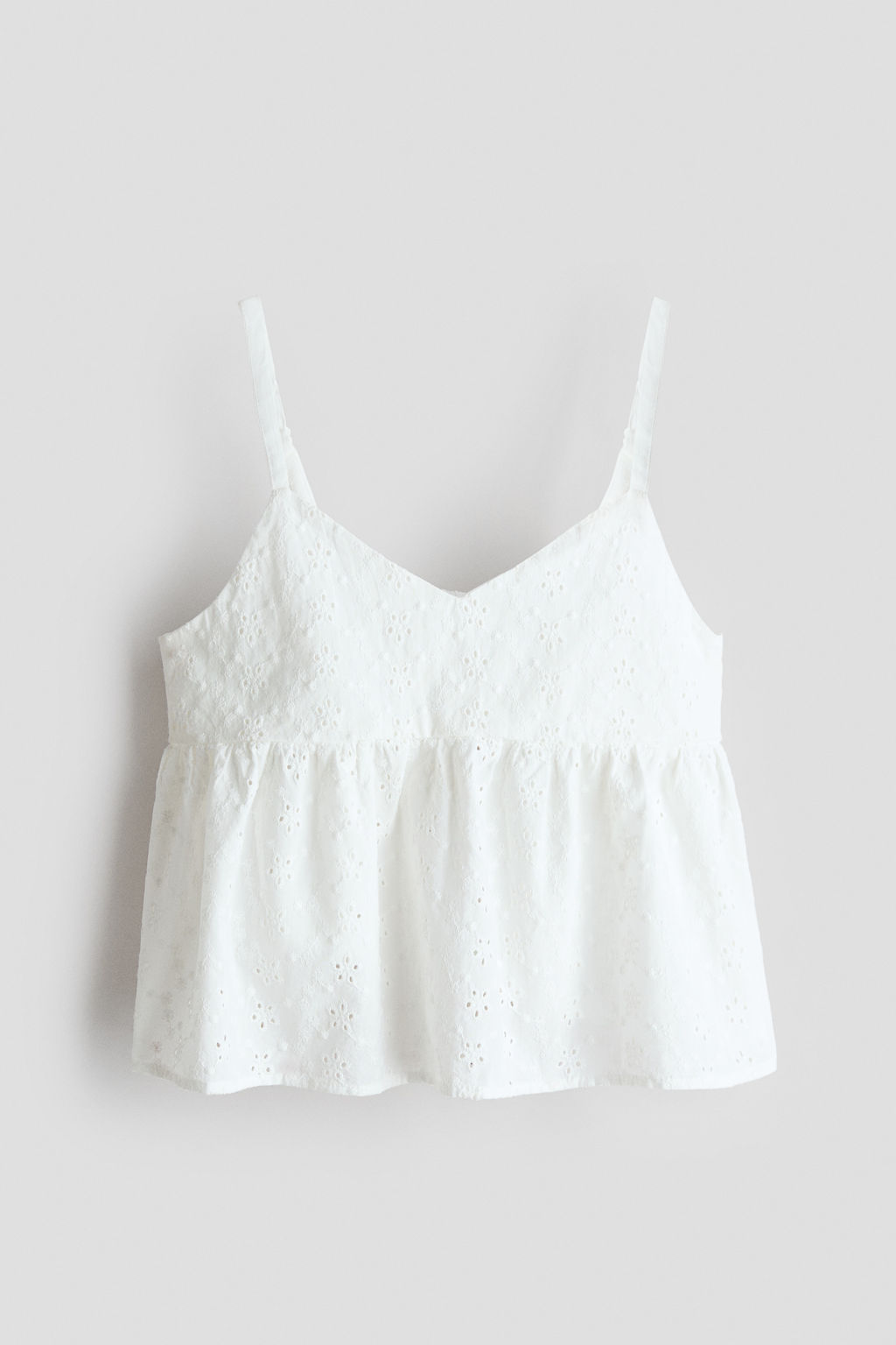 Top de tirantes finos con peplum - H&m фото 4