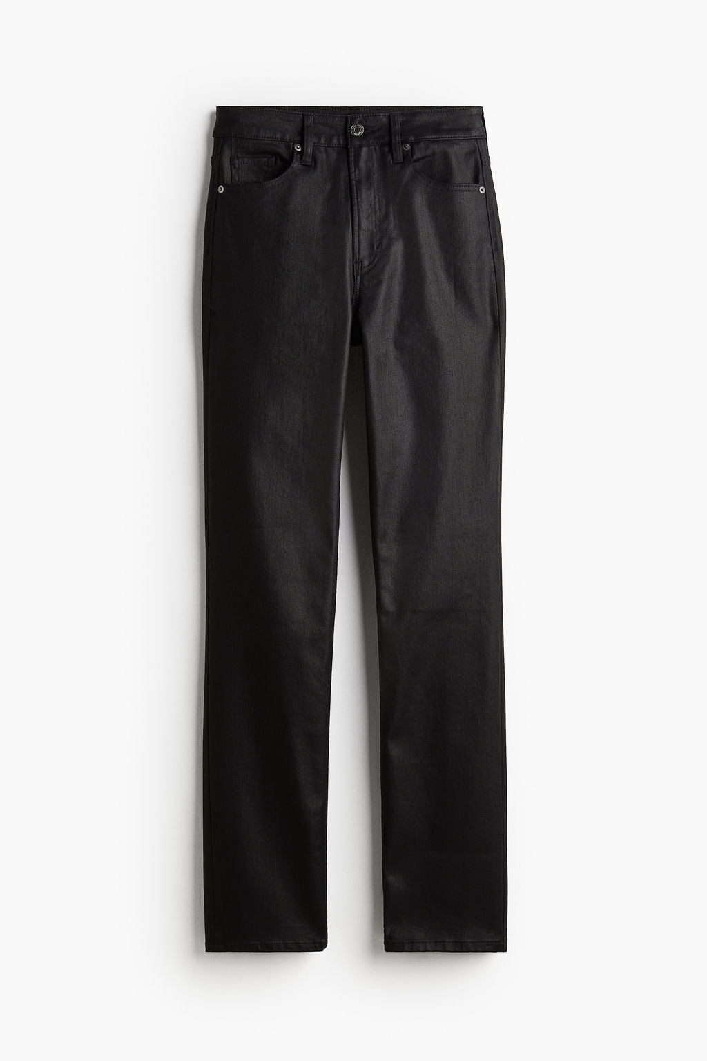 Slim Straight High Jeans - H&m фото 8
