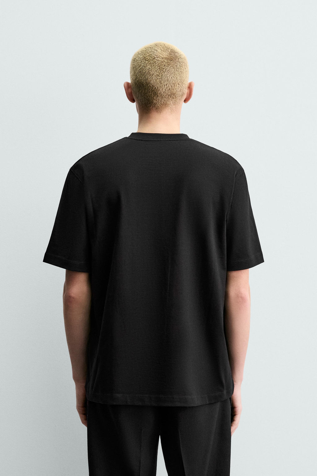 HEAVYWEIGHT SHORT SLEEVE T-SHIRT - Zara фото 13